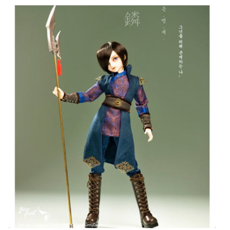 球体関節人形 イケメン 美少年 1/4 本体＋眼球＋メイクアップ済み BJD