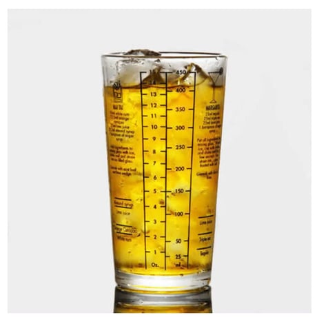 400ml ガラス製 カクテルシェーカー バー お酒 バーツール バーテンダー