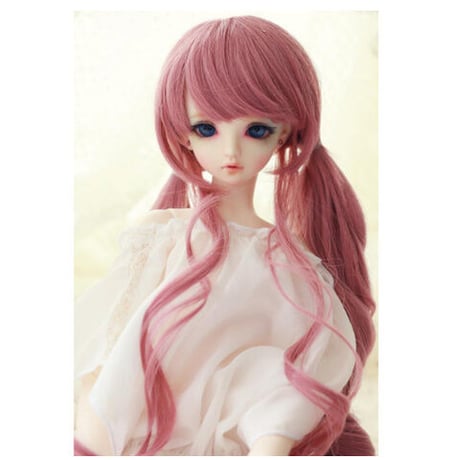 BJD ウィッグ ロングウィッグ 巻き髪 くるくる 球体関節人形 カスタムドール 人形用 かつら 髪 DD SD MSD YOSD 1/3 1/4 選べる2サイズ