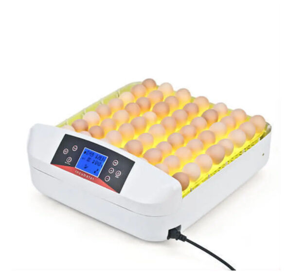 LED 鳥類孵卵器　孵卵機　ふ卵器　ふ卵機　　インキュベーター 56個 インキュベーター 自動孵卵器 孵化器 自動転卵 照卵器付き