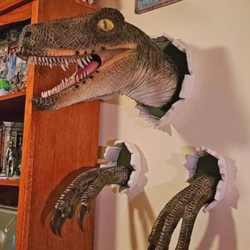 2色展開】 3D 恐竜 壁 装飾 アクセサリー 部屋 インテリア 子供