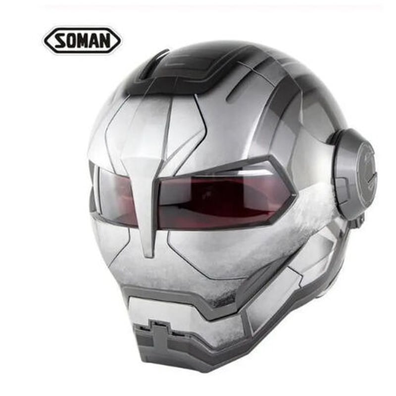か*め様 ロボヘル　アイアンマン風フルフェイスヘルメット装飾用 か*め様 ロボヘル アイアンマン風フルフェイスヘルメット装飾用