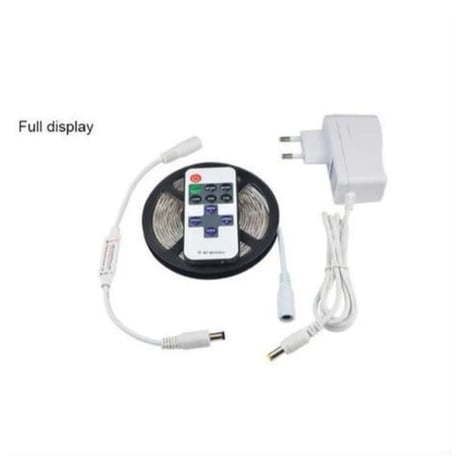 5m LED 2色展開 リモコン付 キャビネットライト LEDランプ 調光器付き 60leds / m LEDテープ 110V日本対応