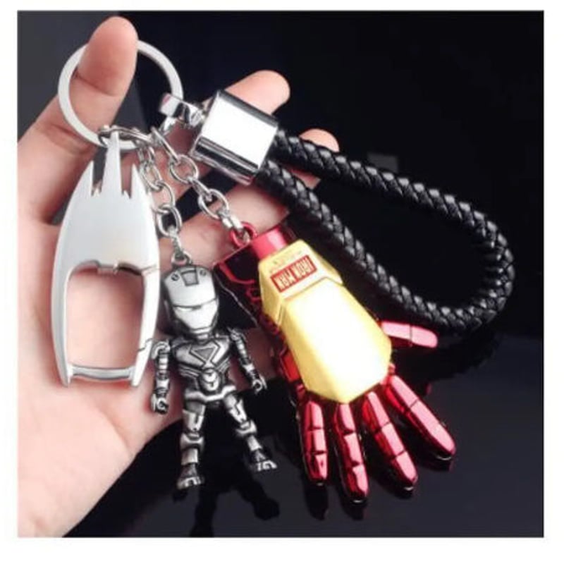 アベンジャーズ キーホルダー 10種類 キーリング アイアンマン