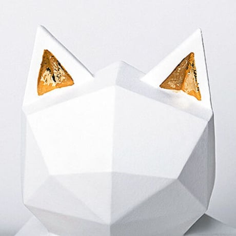 【オブジェ】 置物 北欧インテリア まねきねこ 開運 白猫 アンティーク かわいい 樹脂工芸 ギフト プレゼント