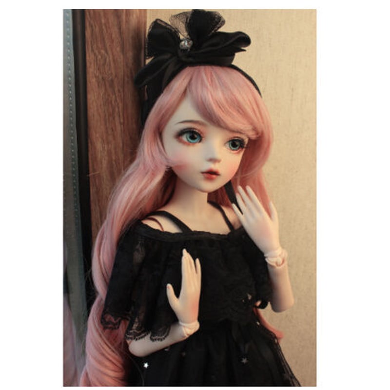 E11 bjd 1/3 ドール 衣装 ロリータ 洋服 球体関節人形 ハンドメ エレガントな衣装】 BJD 1/3 ピンク髪 ロリータ 球体関節人形 フル