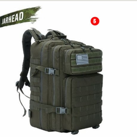 大容量 50L 1080P EDC Molle ミリタリー バックパック アウトドア