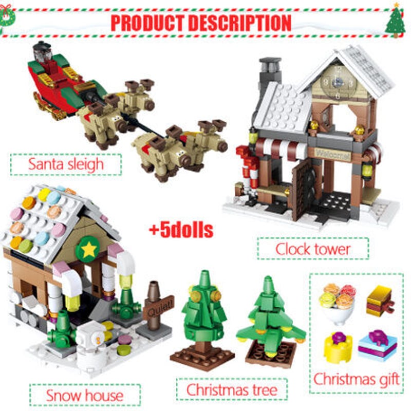 新品 希少 レア レゴ クリスマス 5点セット 2018 サンタ