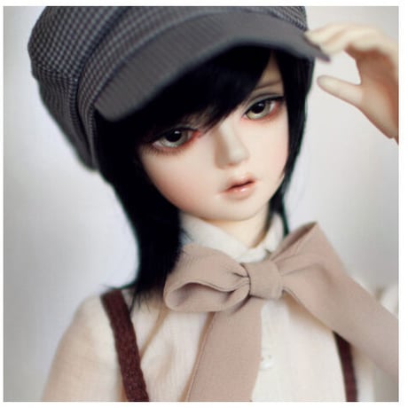 球体関節人形 男 イケメン 美男子 1/4 本体＋眼球＋メイクアップ済み BJD カスタムドール 男性 ハンサム 二枚目 かわいい 選べる4色