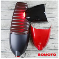 テールランプ付 カフェレーサー シート SR400/500 W400 GB250 250TR ST250 グラストラッカー GN125 CG125 YB125SP CB1100 XSR9