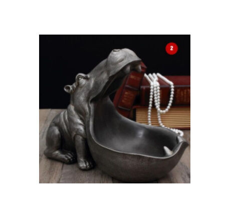 カバ 工芸品 彫刻 ホームインテリア | World Planet Market