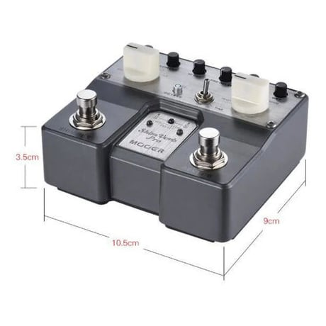 MOOER ShimVerb デジタル エフェクト ギター ペダル フットスイッチ エフェクター リバーブ エレキ