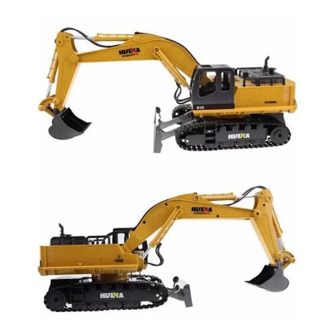 1/14 ラジコン ショベルカー RC パワーショベル 採掘機 点滅ライト リアル採掘 合金 バックホー ブルドーザー 掘れる 耐衝撃 11CH 2.4GHz おもちゃ ホビー 誕生日 プレゼント