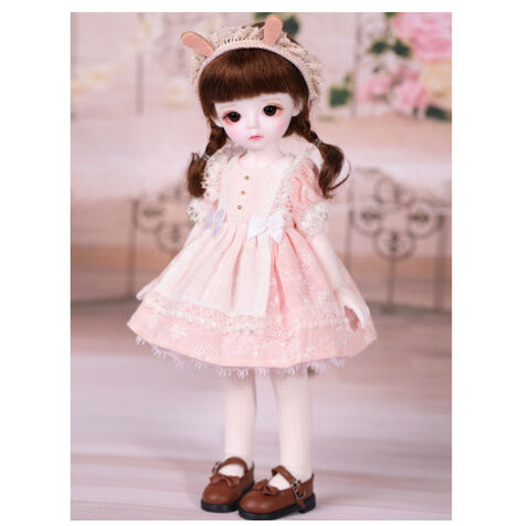 WE281 bjd 1/6 ドール本体 JOY　球体関節人形 ハンドメイド 球体関節人形 1/6 フルセット BJD 本体＋眼球＋服＋靴＋ウィッグ＋