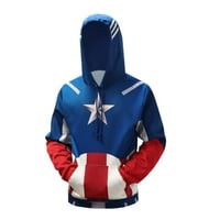 アベンジャーズ インフィニティ ウォー キャプテンアメリカ パーカー ２色から選択 Ｓ～５ＸＬ