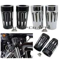 ハーレー ツーリング ロードグライド ビレット フォークブーツ カバー 86-13 FLHT/06-13 FLHX/FL TRIKE Harley
