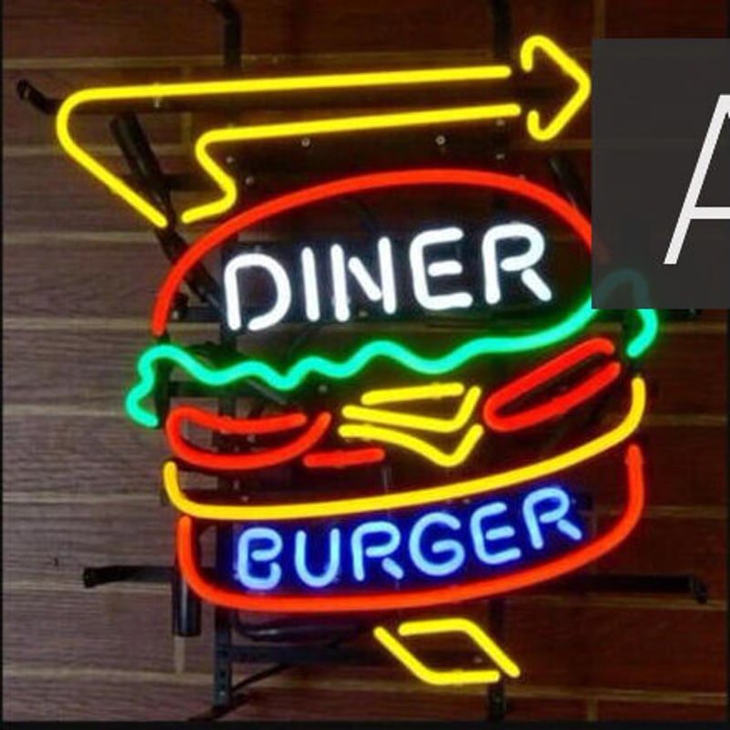 ビンテージ　バーガーキング　ライトアップ　看板　店舗用　USA ネオンサイン ビンテージ バーガーキング ライトアップ 看板 店舗用 USA