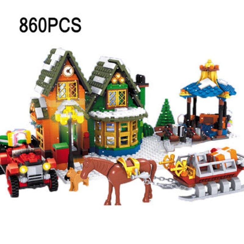 レゴ風犬用食器セット