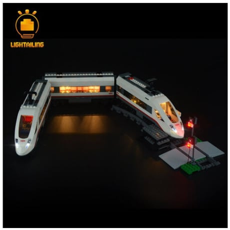レゴ シティ 60051 ハイスピードパッセンジャートレイン 互換 LEDライトキット バッテリーボックス ライトアップセット