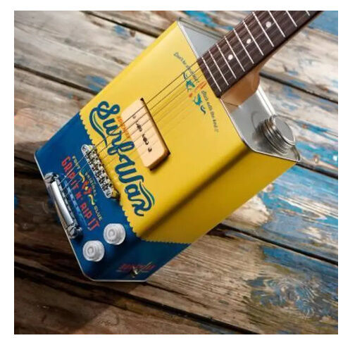 オイル缶ギター ７デザインから選択 ボヘミアンギター 高品質 ギター 