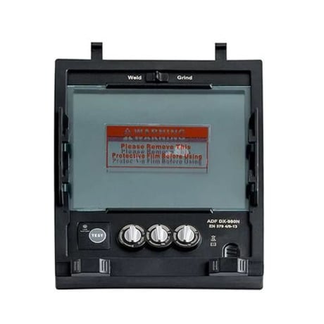 自動遮光液晶溶接面 自動感光式溶接マスク 特大スーパー自動フィルター ワイドビュータイプ 遮光速度.00003秒 ソーラー充電式 溶接