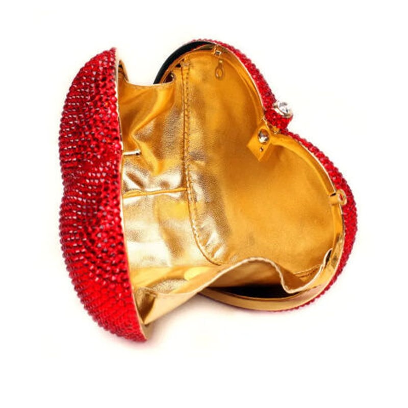 レディース 高級パーティーバッグ クラッチバッグ ラインストーン 結婚