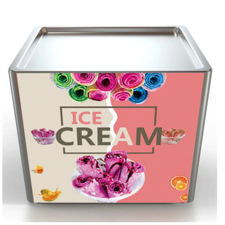 【アイスクリームメーカー】 ロールアイス 機械 110V 家庭用 簡単 【業務用にも】