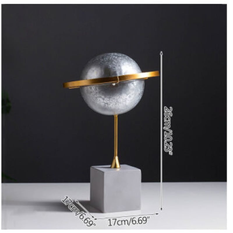 オブジェ】 置物 北欧 おしゃれ インテリア 惑星3体セット 月 太陽