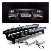 アウディ Audi Q7 2007-2009 LED DRL デイライト ポジションライト ＬＥＤカスタム