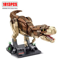 【体が動く！】 LEGO互換 恐竜 ブロック ティラノサウルス T-REX ダイナソー T-レックス