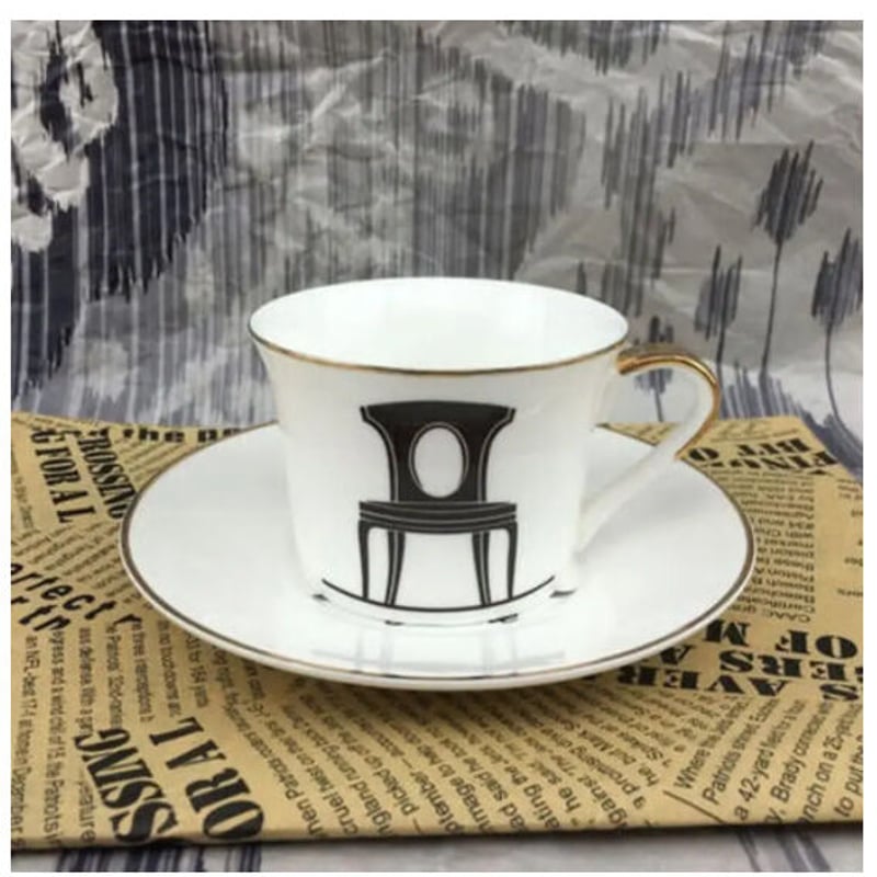 ティーカップ 200ml ソーサー スプーン 3点セット シンプルモダン 磁器