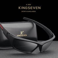 【ゴーグルタイプ】 KINGSEVEN 偏光サングラス メンズ TR90フレーム ヴィンテージ UV400 ポラロイド デザイナー   軽量 海外トップブランド 高級 【選べる3色】