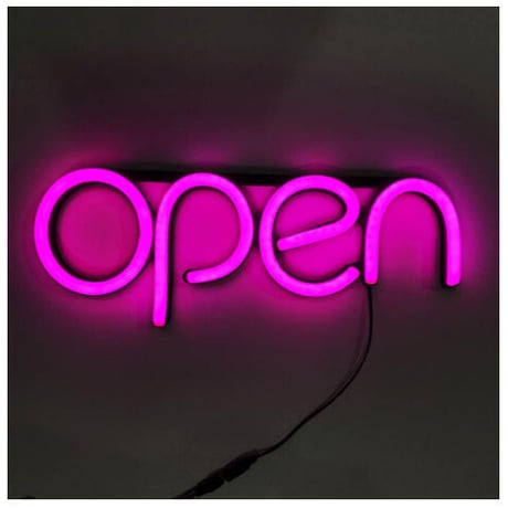 【ネオンサイン】 『OPEN』 オープン ネオンライト 営業中 【店舗用  インテリア】