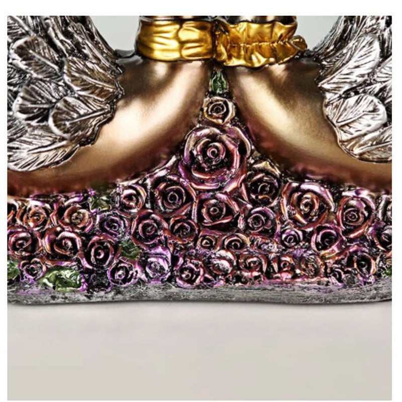 オブジェ】 置物 北欧インテリア 白鳥のカップル 結婚式 お祝い ハート