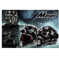 フルフェイス ストームトルーパー（黒）スターウォーズ star wars ヘルメット バイク S M L XL XXL 映画グッズ
