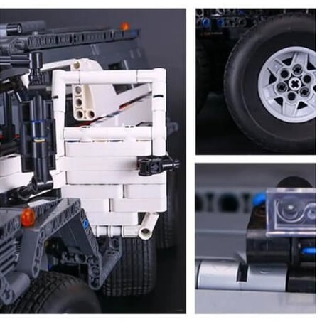 レゴ互換 テクニックAvtoros Shaman 8x8風 オフロード車 リモートコントロール LEGO互換 ホビー コレクション
