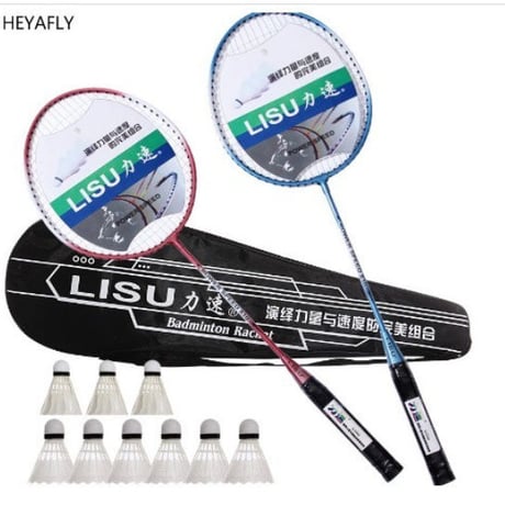 軽量 バドミントン ラケット 2個セット