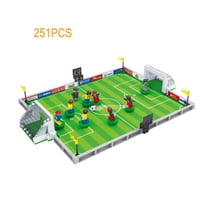 LEGO レゴ 互換 251pcs ワールドカップ サッカースタジアム ミニフィグ付属