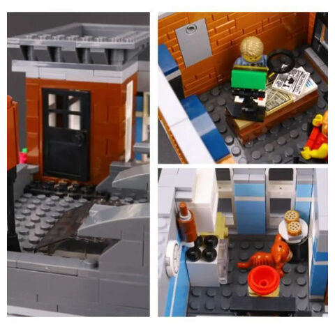 LEGO互換 レゴ クリエーター 探偵事務所 10246 Creator Detective'...