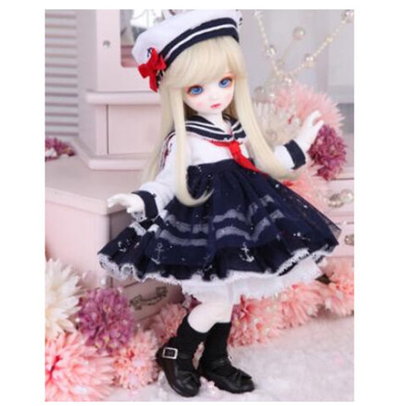 球体関節人形 BJD 1/6 フルセット 本体+眼球+服+靴+ウィッグ 球体関節人形 BJD 1/6 フルセット 本体+眼球+服+靴+ウィッグ