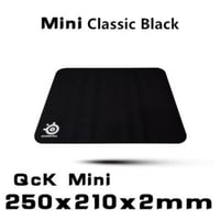 ゲーミングマウスパッド Steelseries マウスパッド 小型 250×210mm Qck プロゲーマー ゲーム用 シンプル 小さい 黒 おしゃれ 人気 おすすめ 高性能 快適 厚さ2mm