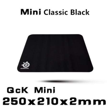 ゲーミングマウスパッド Steelseries マウスパッド 小型 250×210mm Qck プロゲーマー ゲーム用 シンプル 小さい 黒 おしゃれ 人気 おすすめ 高性能 快適 厚さ2mm