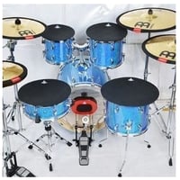 ドラム練習 騒音防止ドラムパッド 10、12、13、14、16インチ シンバル バス ミュートセット 楽器練習