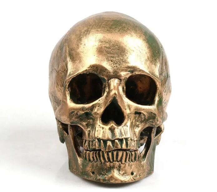 骸骨　置物　金属製 fit=scale-down,w=1200