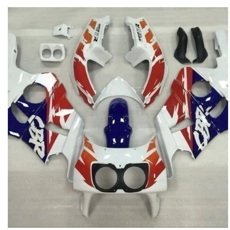 CBR400RR 1990 ～ 1999 フルカウル トリコロール 外装セット 社外品