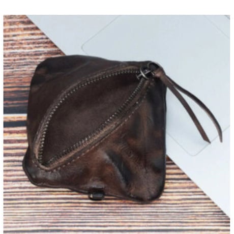 本革 ハンドメイド コインホルダー  小銭入【5色展開】
