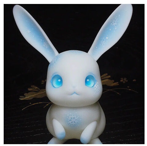 球体関節人形 本体+眼球+メイクアップ済 BJD カスタムドール うさぎ 1