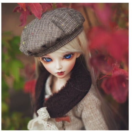球体関節人形 美女 BJD 1/4 本体＋眼球＋メイクアップ済み カスタムドール 女の子 美少女 美人 かわいい 手作り 選べる7色
