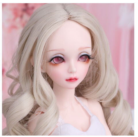 球体関節人形 BJD 1/4 フルセット 美女 巻き髪 本体+眼球+服+ 球体関節人形 BJD 1/4 フルセット 美女 巻き髪 本体+眼球+服+