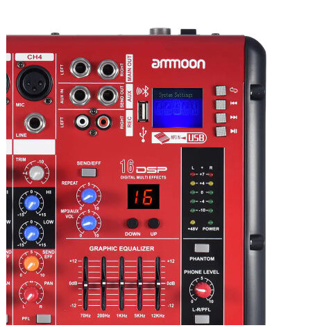 FREEBOSS AG-AS04A 4チャンネルミキサー H06aedd006d7043959a0a68eced2c8
